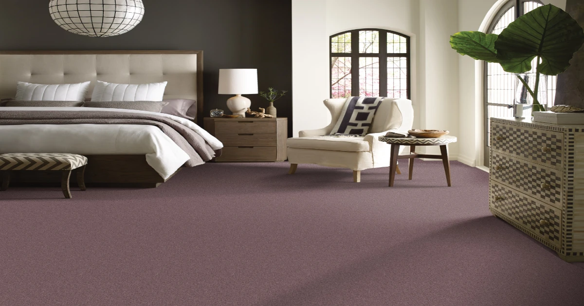 Textured modern carpet designed for warm and durable carpet flooring installation.